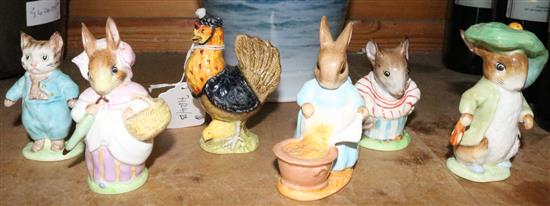 Six Beswick figures(-)